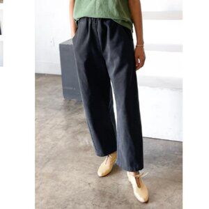 Le Bon Shop Arc Canvas Pants Black Medium NWOT